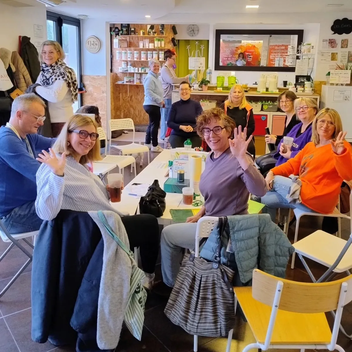 Ambiance du matin au club Nutri-Club Center, Les Ulis