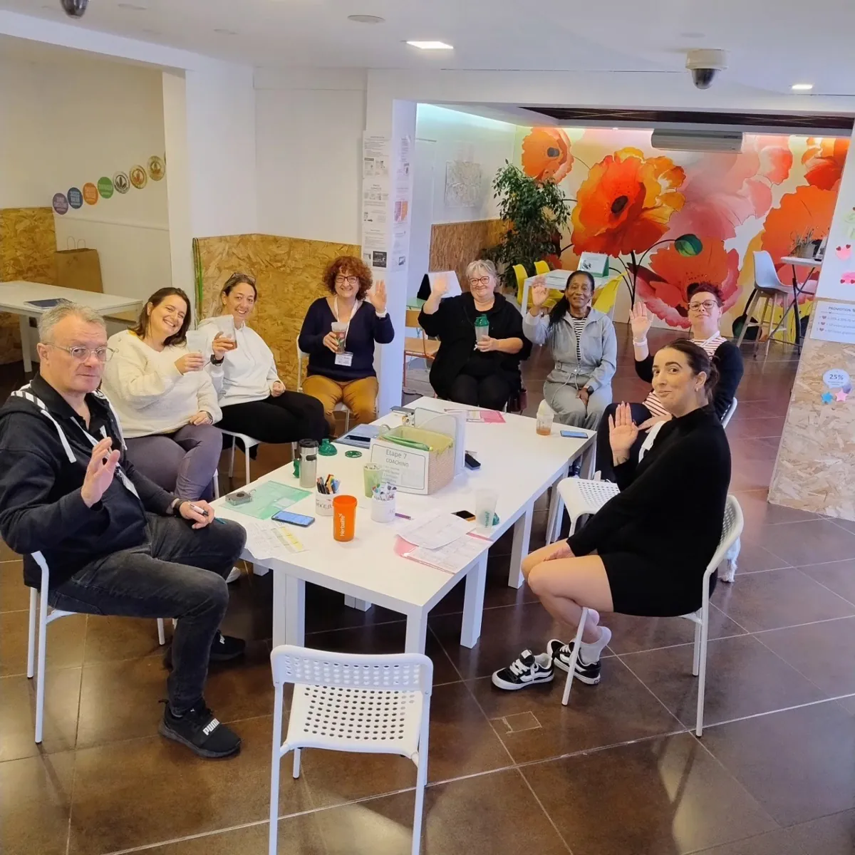 Ambiance du matin au club Nutri-Club Center, Les Ulis