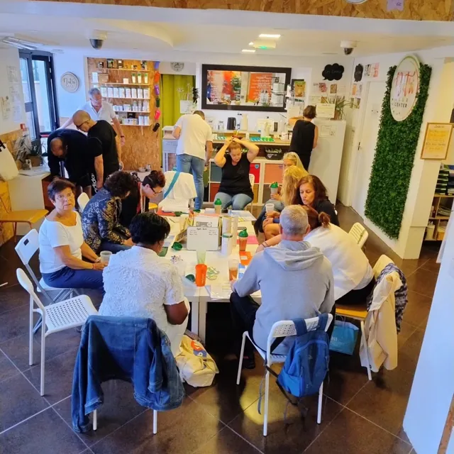 Ambiance du matin au club Nutri-Club Center, Les Ulis