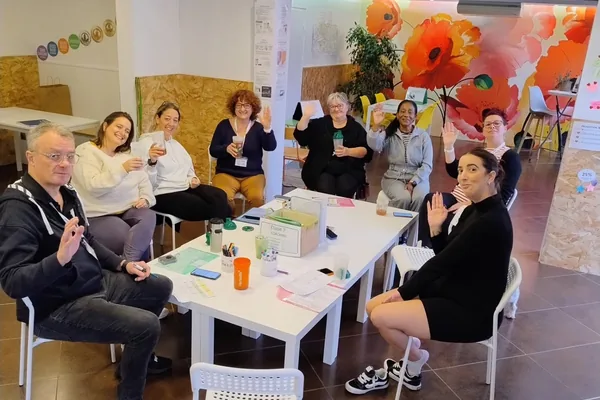 Réunion des membres du club Nutri-Club Center, Les Ulis